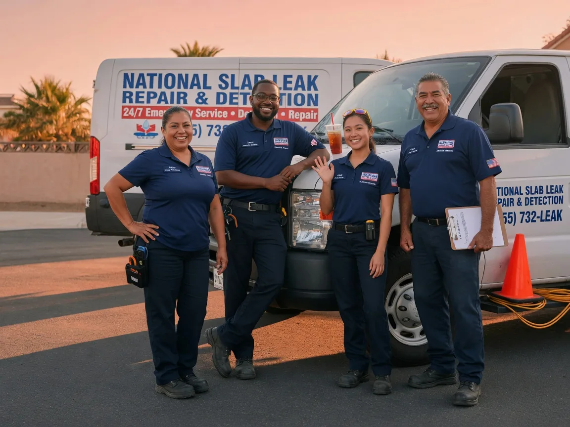 Slab Leak Detection company in Buncombe, IL